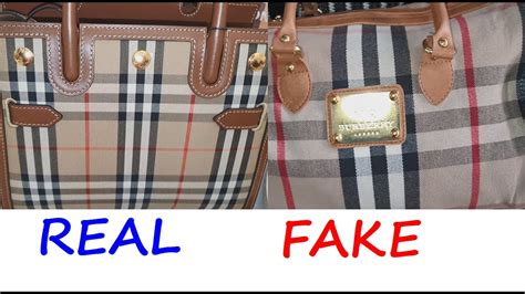 burberry real vs fake bag|how to authenticate burberry bag.